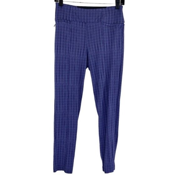 Betabrand Purple Power Down Pants Ankle Leggings - Picture 1 of 7